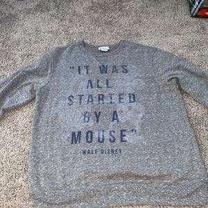 Womens Disney Crewneck size M, worn once